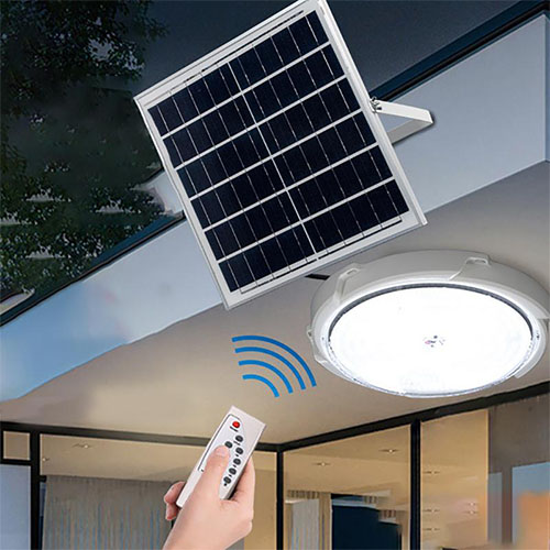 Luces solares para Interior y Casa, lámpara LED de energía Solar
